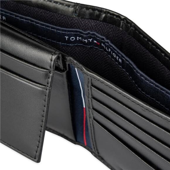Men's Leather Wallet–Slim Bifold with 6 Credit Card Pockets &Removable ID Window - Picture 5 of 8